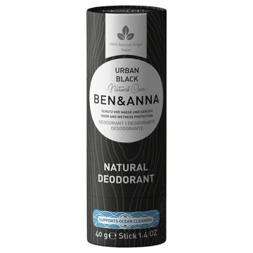 Tuhý deodorant Urban Black 40 g Ben a Anna 
